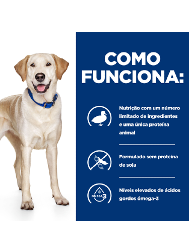 Hills Prescription Diet Canine Food Sensitivities d/d with Duck & Rice – imagem secundária 3
