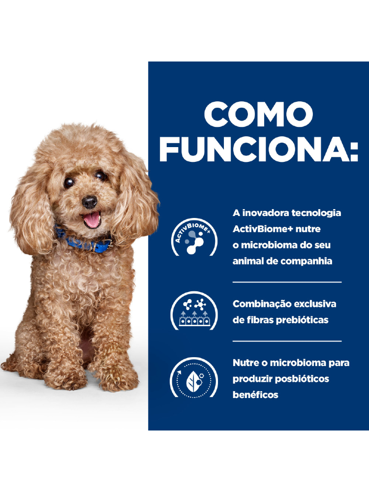 Hills Prescription Diet Canine Gastrointestinal Biome Mini Digestive/Fibre Care with Chicken – imagem secundária 2