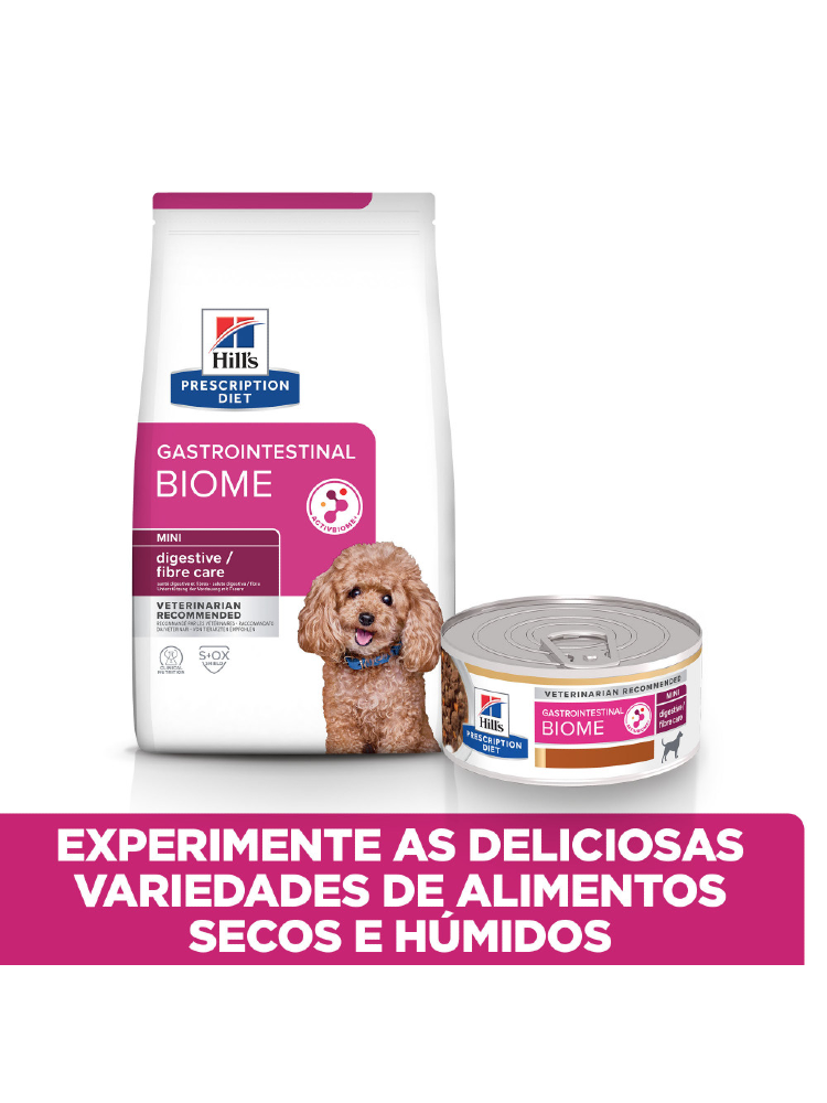 Hills Prescription Diet Canine Gastrointestinal Biome Mini Digestive/Fibre Care with Chicken – imagem secundária 5