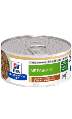 Hills Prescription Diet Canine Metabolic Stew Chicken & Vegetables