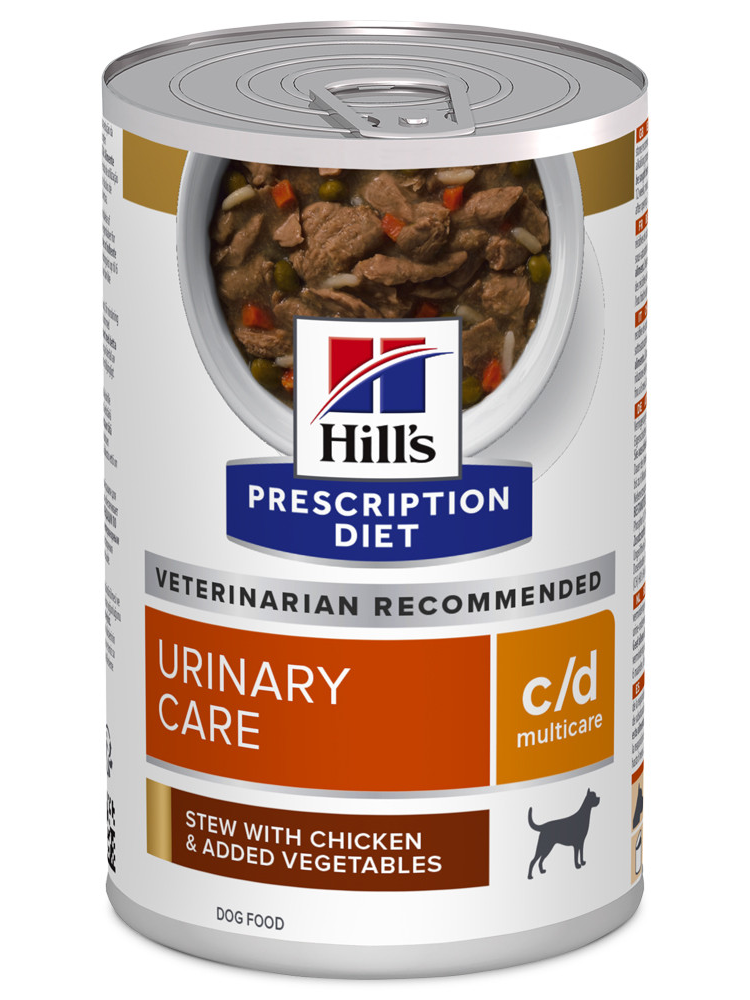 Hills Prescription Diet Canine Urinary Care c/d Multicare Stew with Chicken & Added Vegetables