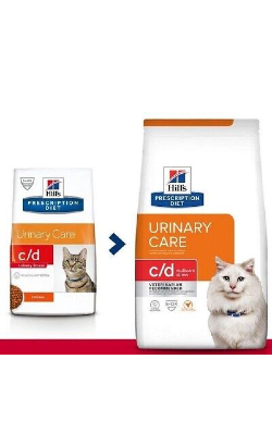 Hills Prescription Diet Feline c/d Urinary Stress Chicken – imagem secundária 1
