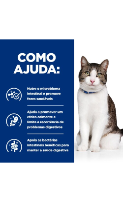 Hills Prescription Diet Feline Gastrointestinal Biome Stress – imagem secundária 2