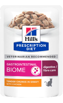 Hills Prescription Diet Feline GI Biome Chicken in Gravy