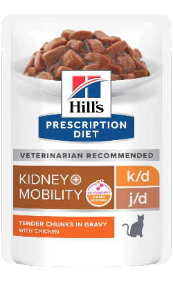 Hills Prescription Diet Feline k/d + Mobility with Chicken