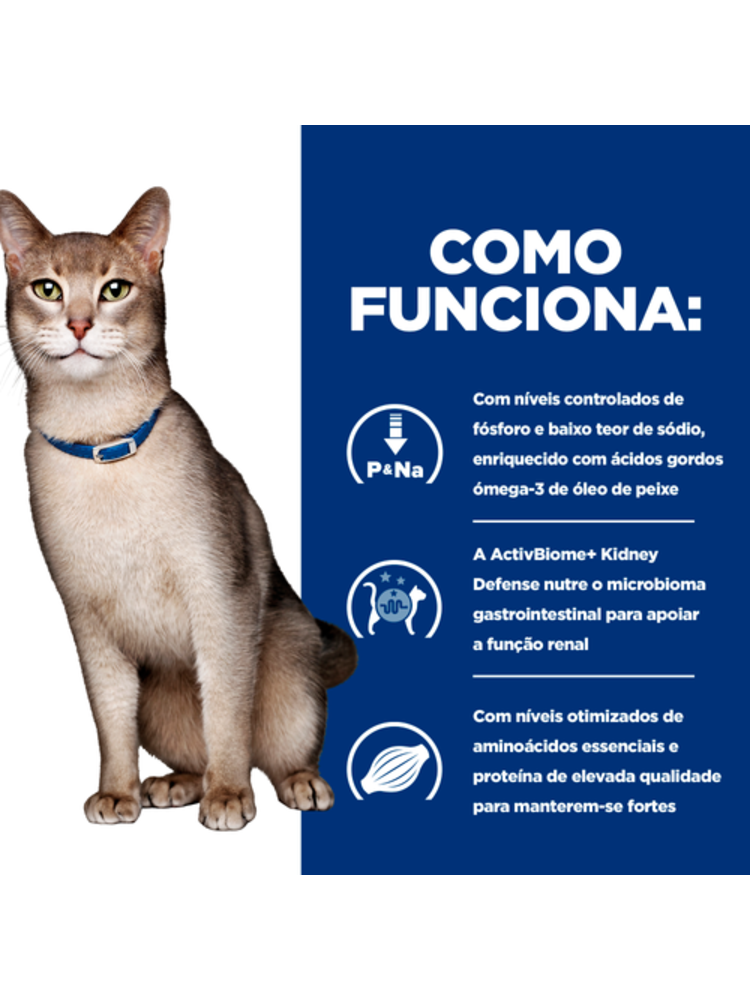 Hills Prescription Diet Feline Kidney Care k/d with Chicken – imagem secundária 3