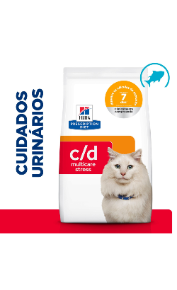 Hills Prescription Diet Feline Urinary Care c/d Multicare Stress Ocean Fish – imagem secundária 1