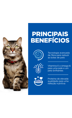 Hills Science Plan Adult Cat Hairball & Perfect Coat with Chicken – imagem secundária 1