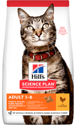 Hills Science Plan Adult Cat with Chicken – imagem principal