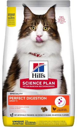 Hills Science Plan Cat Perfect Digestion Adult with Chicken – imagem principal