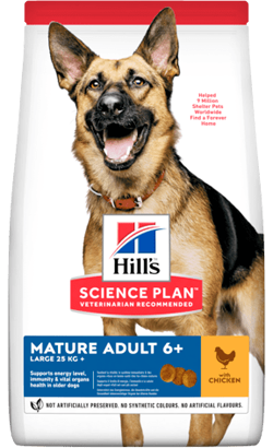 Hills Science Plan Large Breed Mature Adult 6+ with Chicken – imagem principal