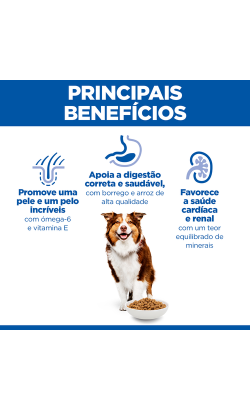 Hills Science Plan Medium Mature Adult 7+ with Lamb & Rice – imagem secundária 1