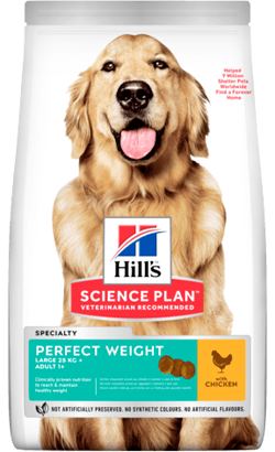 Hills Science Plan Perfect Weight Large Breed Adult with Chicken