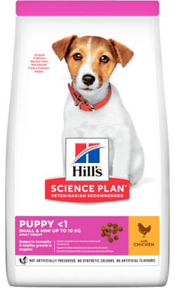 Hills Science Plan Small & Mini Puppy with Chicken – imagem principal
