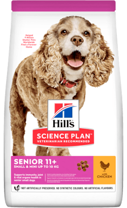 Hills Science Plan Small & Mini Senior 11+ with Chicken – imagem principal