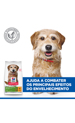 Hills Science Plan Youthful Vitality Small & Mini Mature Adult 7+ with Chicken & Rice – imagem secundária 3
