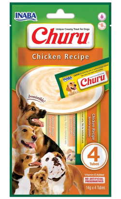 Inaba Churu Unique Creamy Dog Treat Receita de Frango – imagem principal