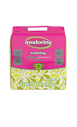 Inodorina Training Tapetes Higiénicos Flores do Campo para cão – imagem principal