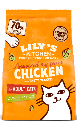 Lilys Kitchen Cat Adult Chicken & Tasty Veggies