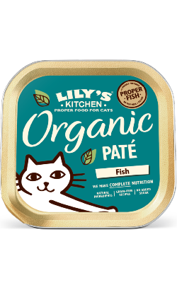 Lilys Kitchen Cat Adult Organic Paté Fish – imagem principal