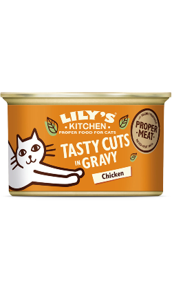 Lilys Kitchen Cat Tasty Cuts Adult Chicken in Gravy – imagem principal
