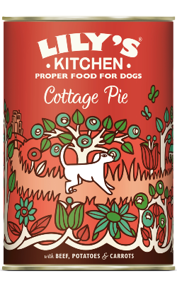 Lilys Kitchen Cottage Pie with Beef, Potatoes & Carrots