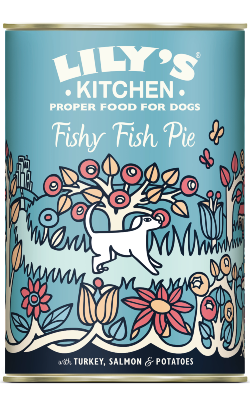 Lilys Kitchen Fishy Fish Pie with Turkey, Salmon & Potatoes