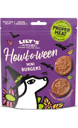 Lilys Kitchen Halloween Mini Burguers – imagem principal