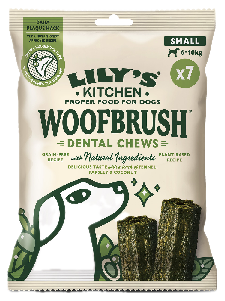 Lilys Kitchen Woofbrush Dental Chews Small – imagem secundária 1