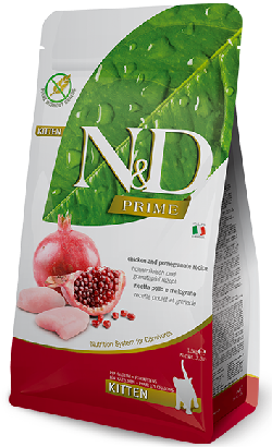 N&D Prime Cat Chicken & Pomegranate Kitten – imagem principal