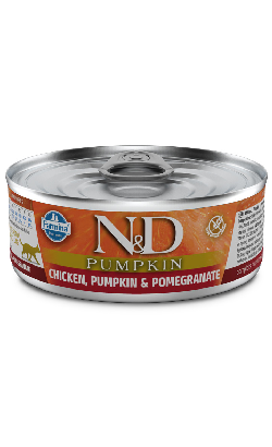 N&D Pumpkin Cat Chicken, Pumpkin & Pomegranate