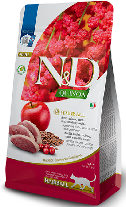 N&D Quinoa Cat Hairball Adult