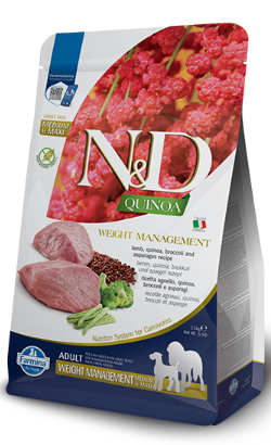 N&D Quinoa Weight Management Lamb Adult Medium Maxi