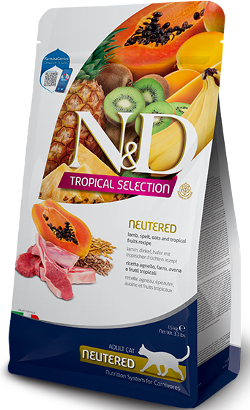N&D Tropical Selection Cat Lamb Neutered