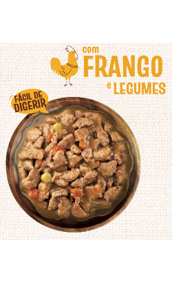 Natures Variety Bites in Gravy Mini Pedaços Molho Frango & Vegetais – imagem secundária 1