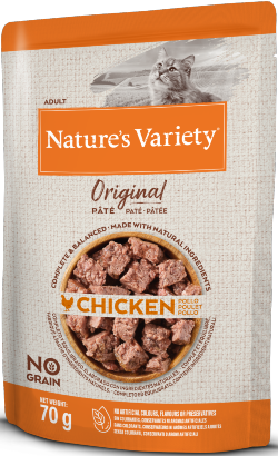 Natures Variety Cat Patê No Grain Frango