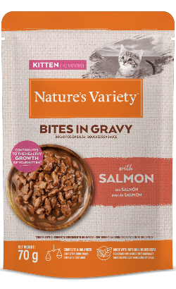 Natures Variety Cat Pedaços em Molho Kitten Salmão