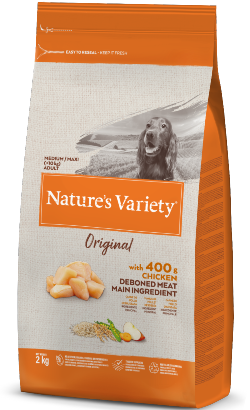 Natures Variety Medium Maxi Adult Healthy Grains Frango – imagem secundária 2