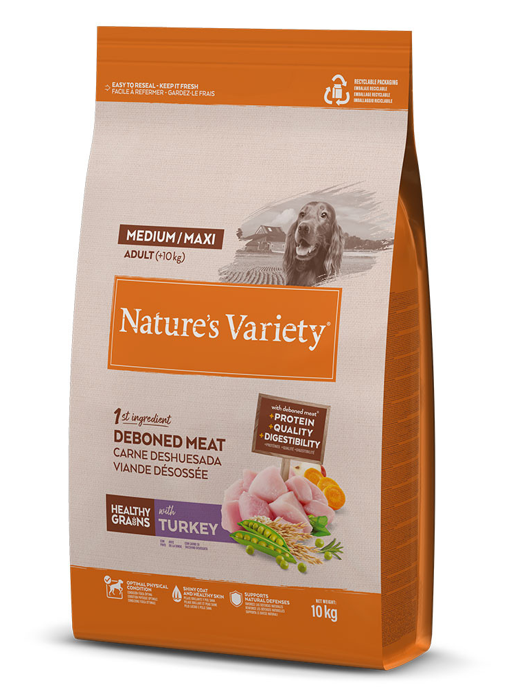 Natures Variety Medium Maxi Adult Healthy Grains Peru – imagem secundária 1