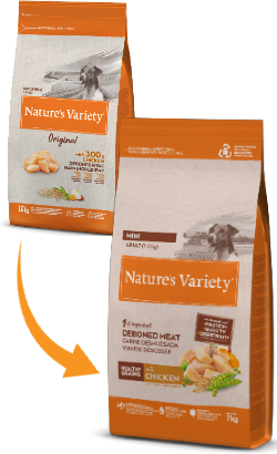 Natures Variety Mini Adult Healthy Grains Frango – imagem secundária 1