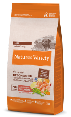 Natures Variety Mini Adult No Grain Salmão da Noruega – imagem principal