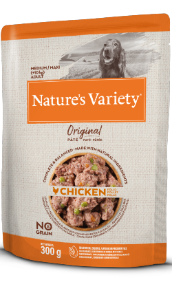 Natures Variety Original Patê No Grain Frango Medium Maxi