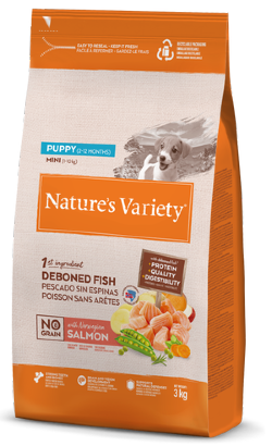 Natures Variety Puppy Mini No Grain Salmão da Noruega