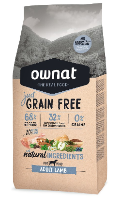 Ownat Grain Free Just Adult Lamb