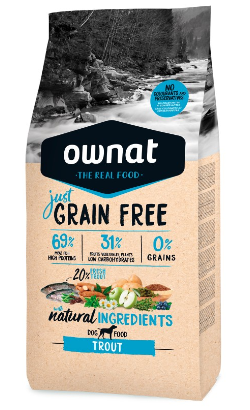 Ownat Grain Free Just Adult Trout