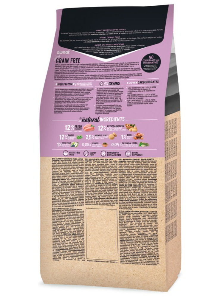 Ownat Grain Free Just Sterilized – imagem secundária 1