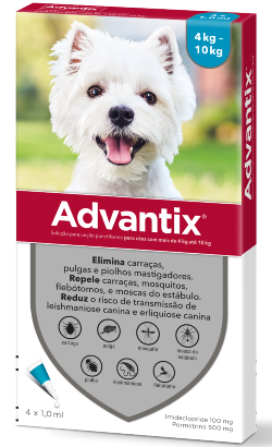 Pipetas para Cão Advantix 4 - 10 Kg – imagem principal