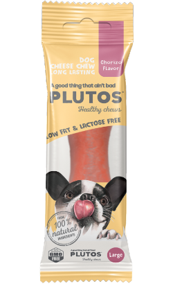 Plutos Healthy Chew Queijo & Chouriço – imagem principal