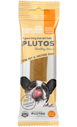 Plutos Healthy Chew Queijo & Manteiga de Amendoim – imagem principal