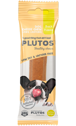 Plutos Healthy Chew Queijo & Pato – imagem principal